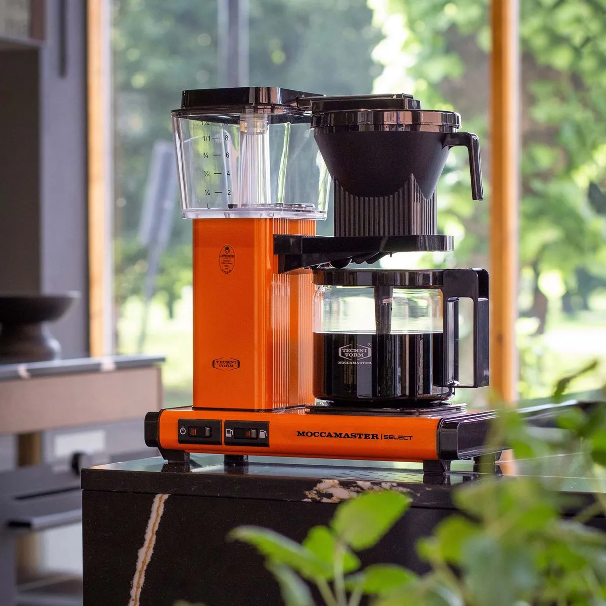 Moccamaster KBG Select Filterkoffiezetapparaat - 10 Kopjes - Orange
