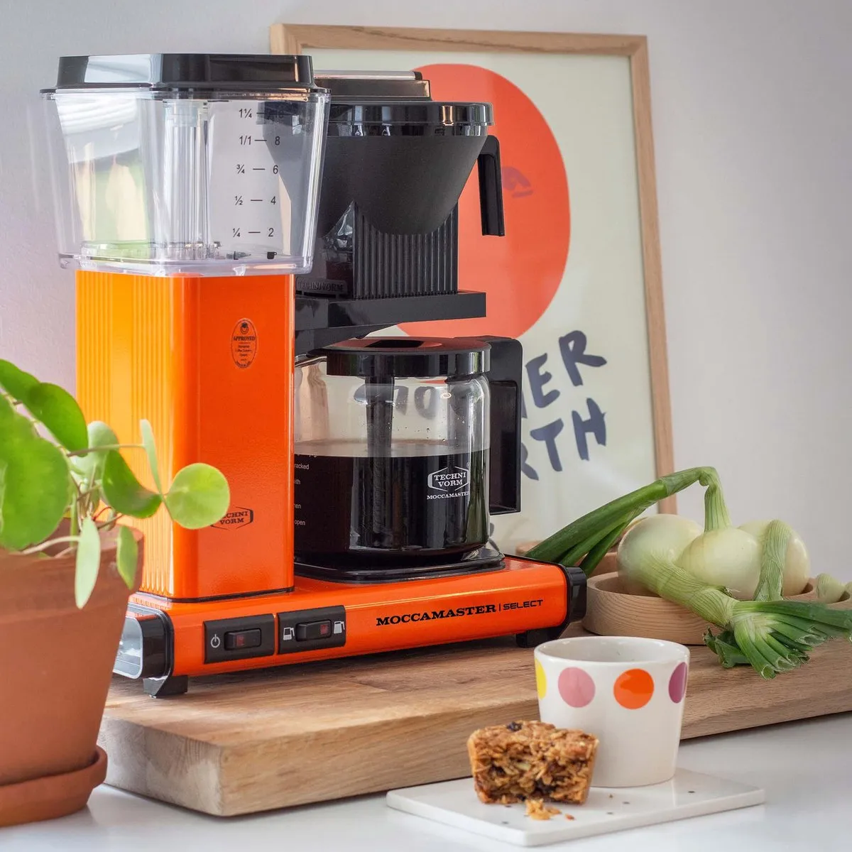 Moccamaster KBG Select Filterkoffiezetapparaat - 10 Kopjes - Orange
