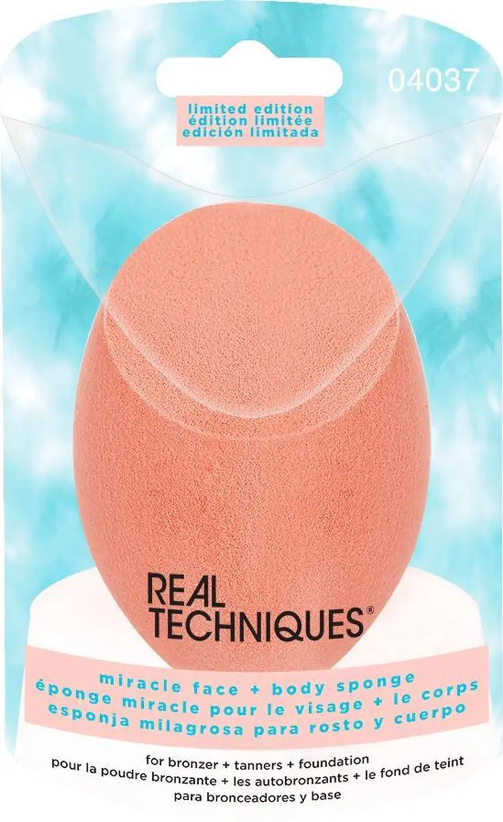 Real Techniques Miracle Face & Body Sponzen - Roze