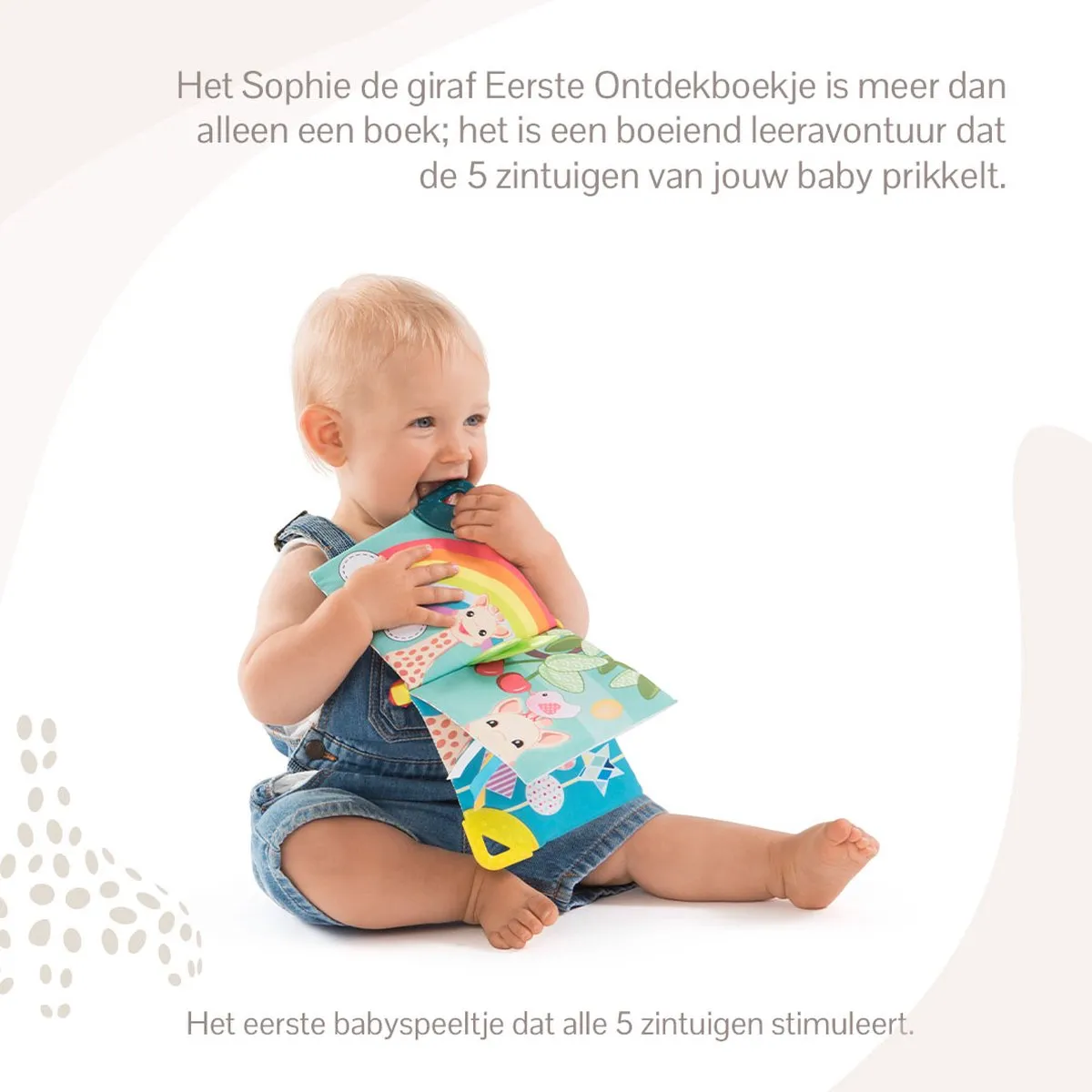 Sophie de Giraf Eerste Ontdekboekje - 14,5x20cm Meerkleurig