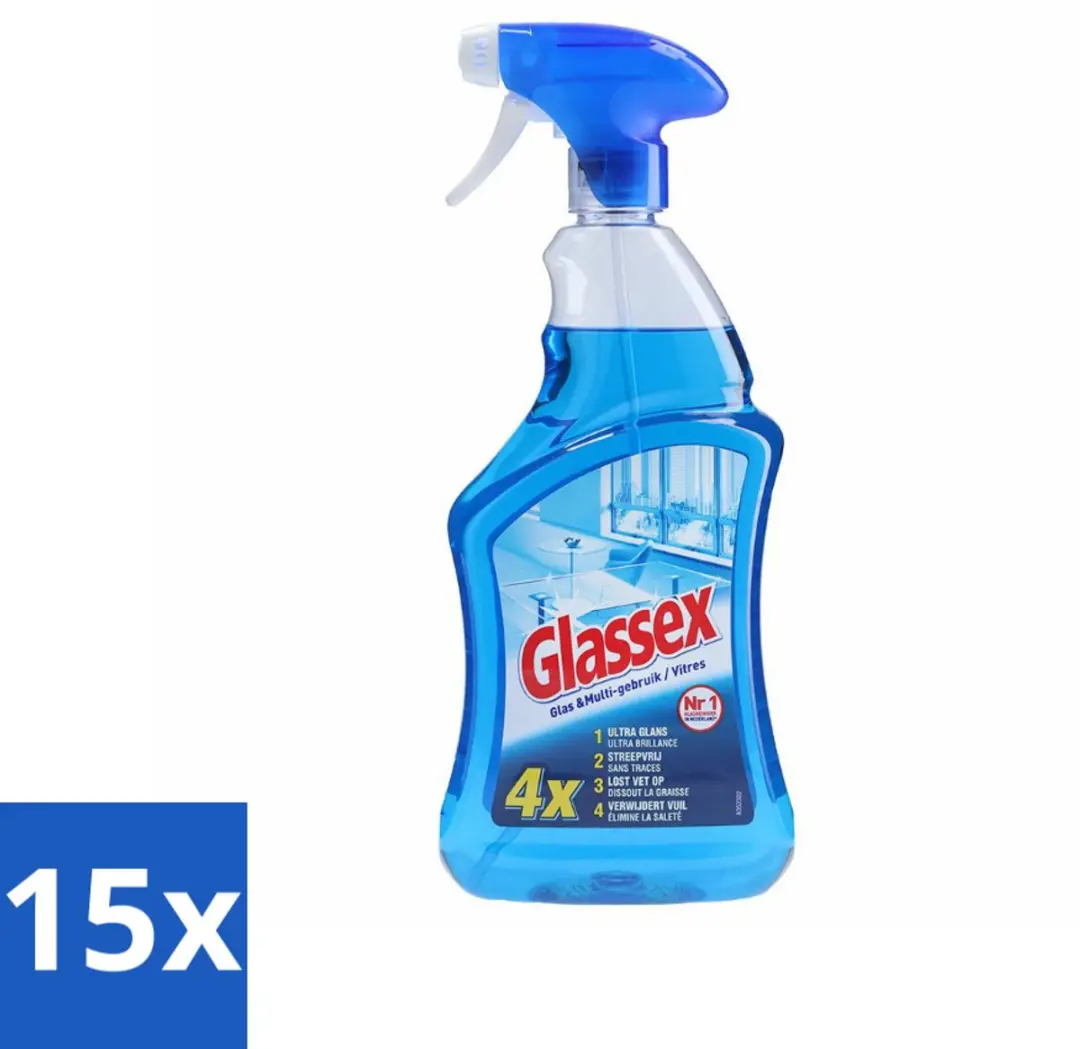 Glassex Glas & Multi Schoonmaakspray 750ml