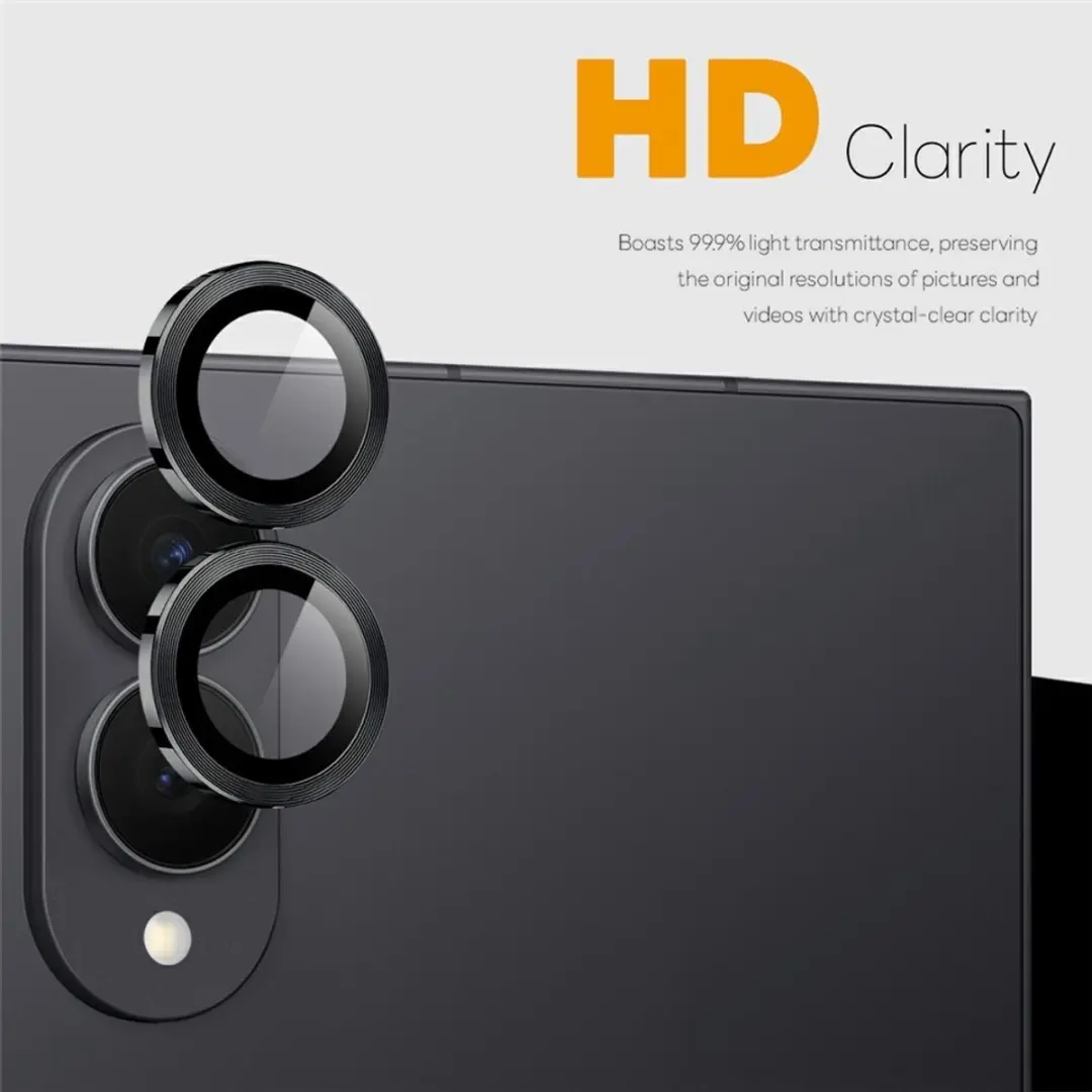 NORTHJO Galaxy Z Fold 8 Camera Lens Protector - Zwart