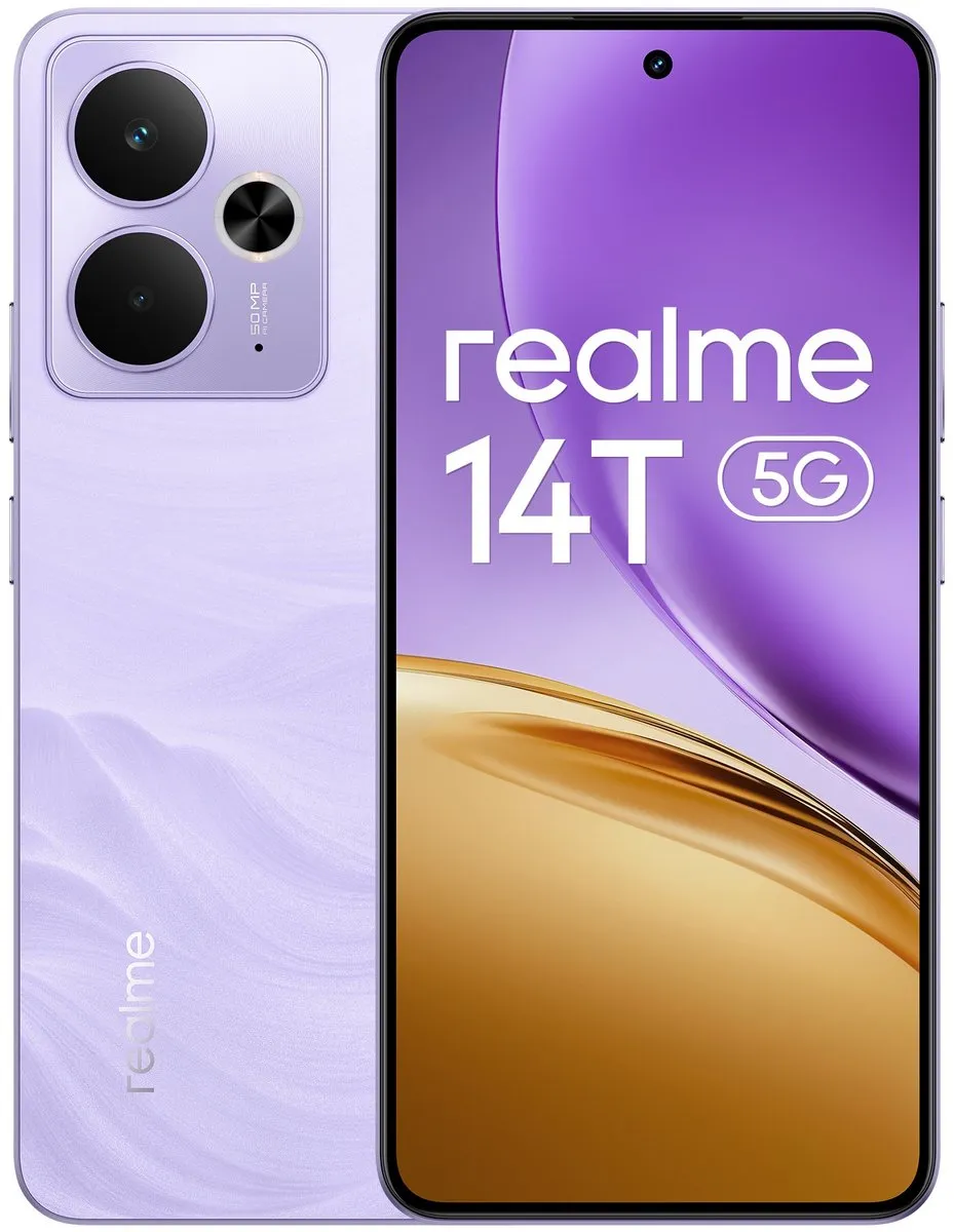 Realme 14T 5G - 8GB/256GB Paars