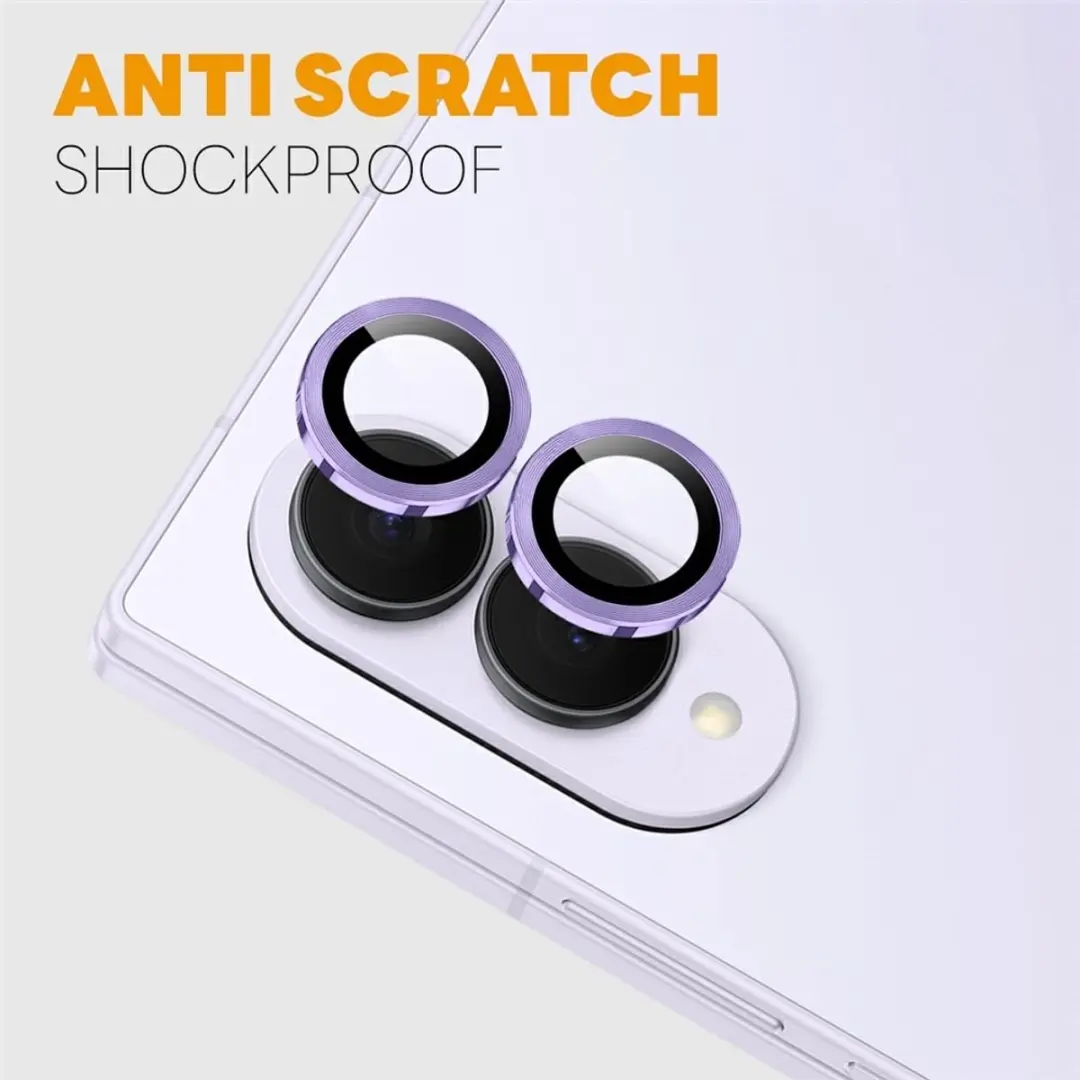 NORTHJO Galaxy Z Fold 8 Camera Lens Protector - Paars - 2 Stuks