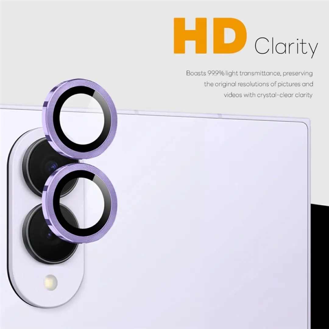 NORTHJO Galaxy Z Fold 8 Camera Lens Protector - Paars - 2 Stuks