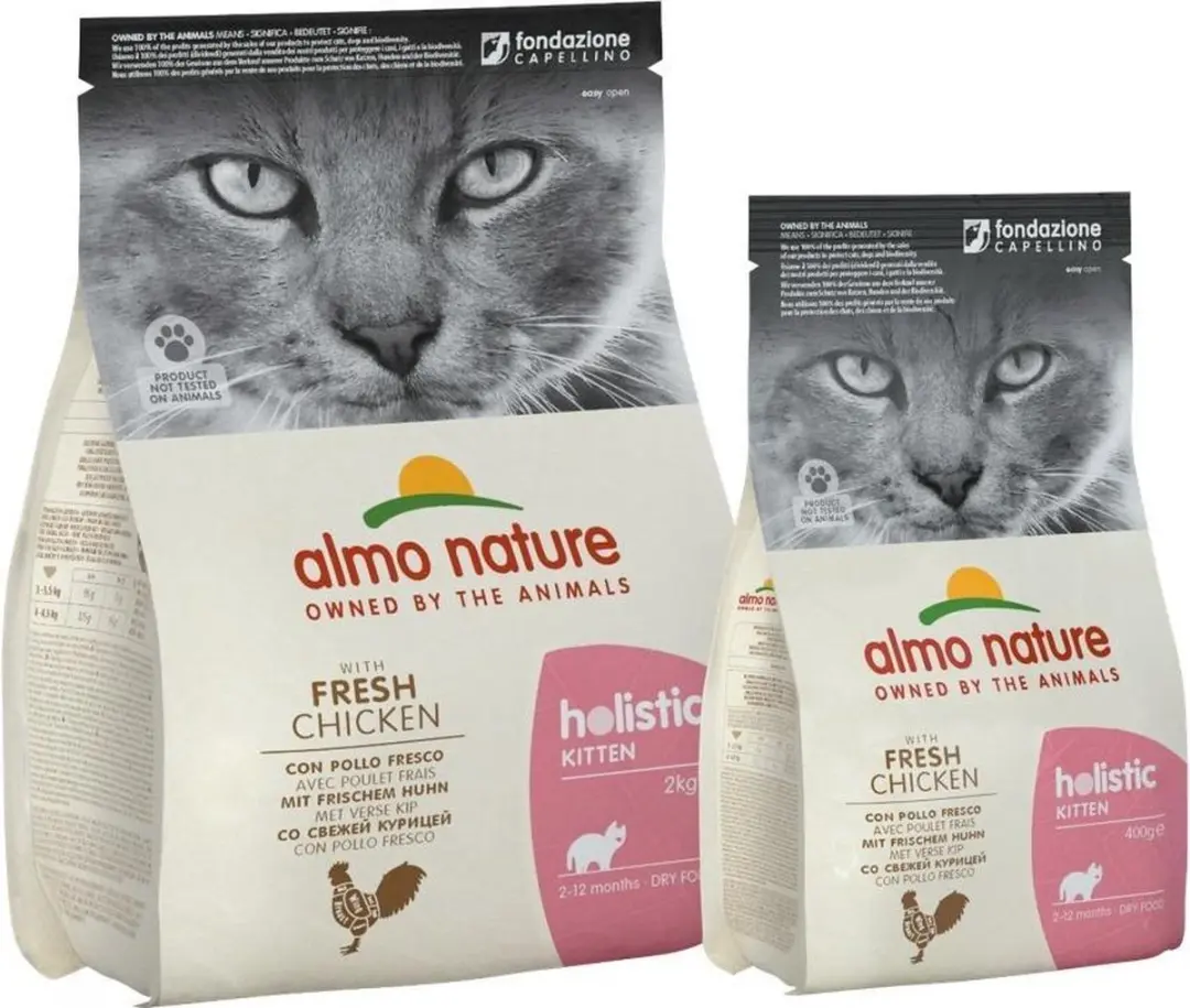 Almo Nature Holistic Kitten Kip Droogvoer 12kg