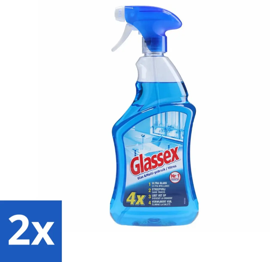 Glassex Glas & Multi Schoonmaakspray 1500ml