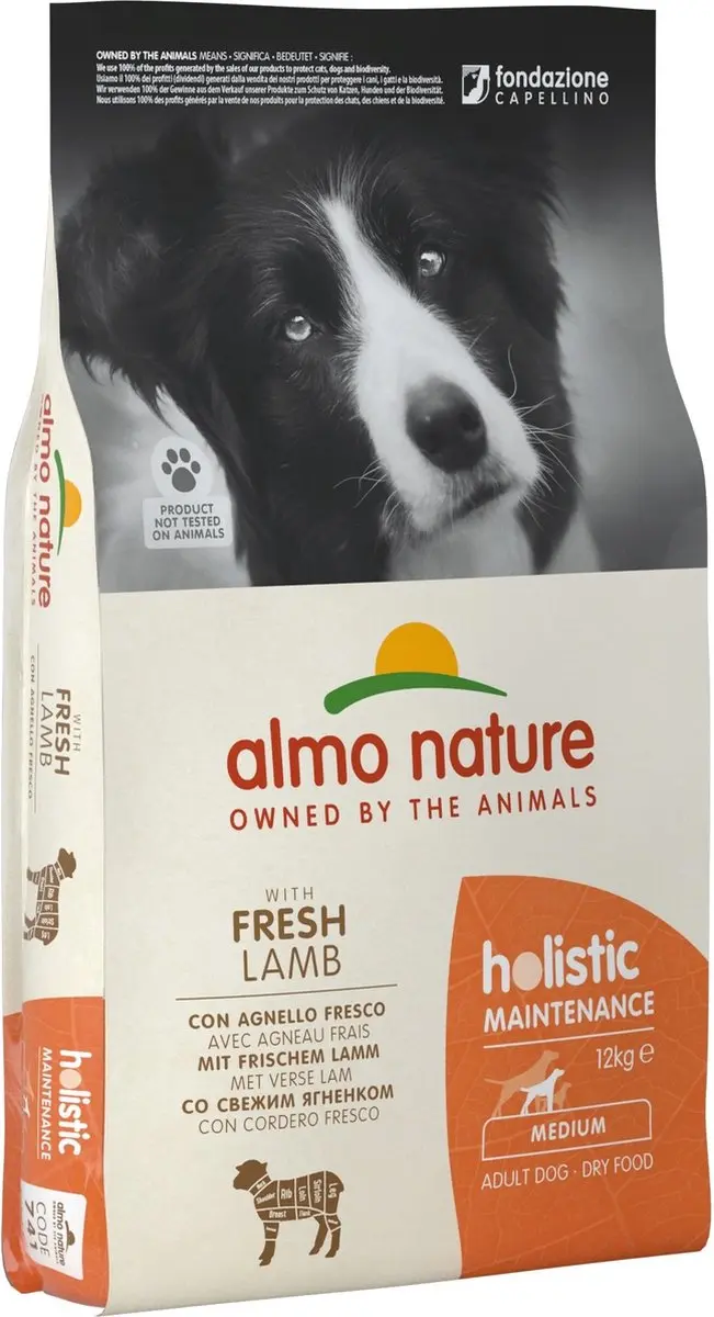 Almo Nature Holistic Droogvoer Lam 12kg