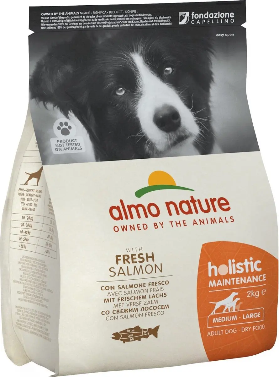 Almo Nature Holistic Droogvoer Lam 12kg - Middelgrote/Grote Honden