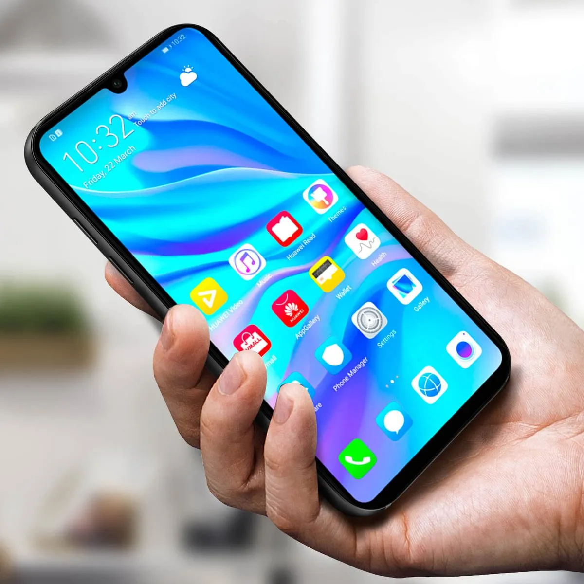 Huawei P30 Lite LCD Touchscreen - Zwart