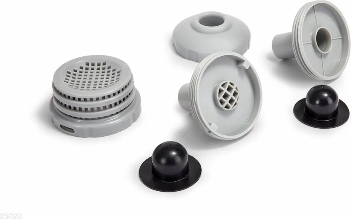 Intex In- en uitlaatset 25022 - Ø32mm - Grijs/Zwart - afbeelding 6 van 6