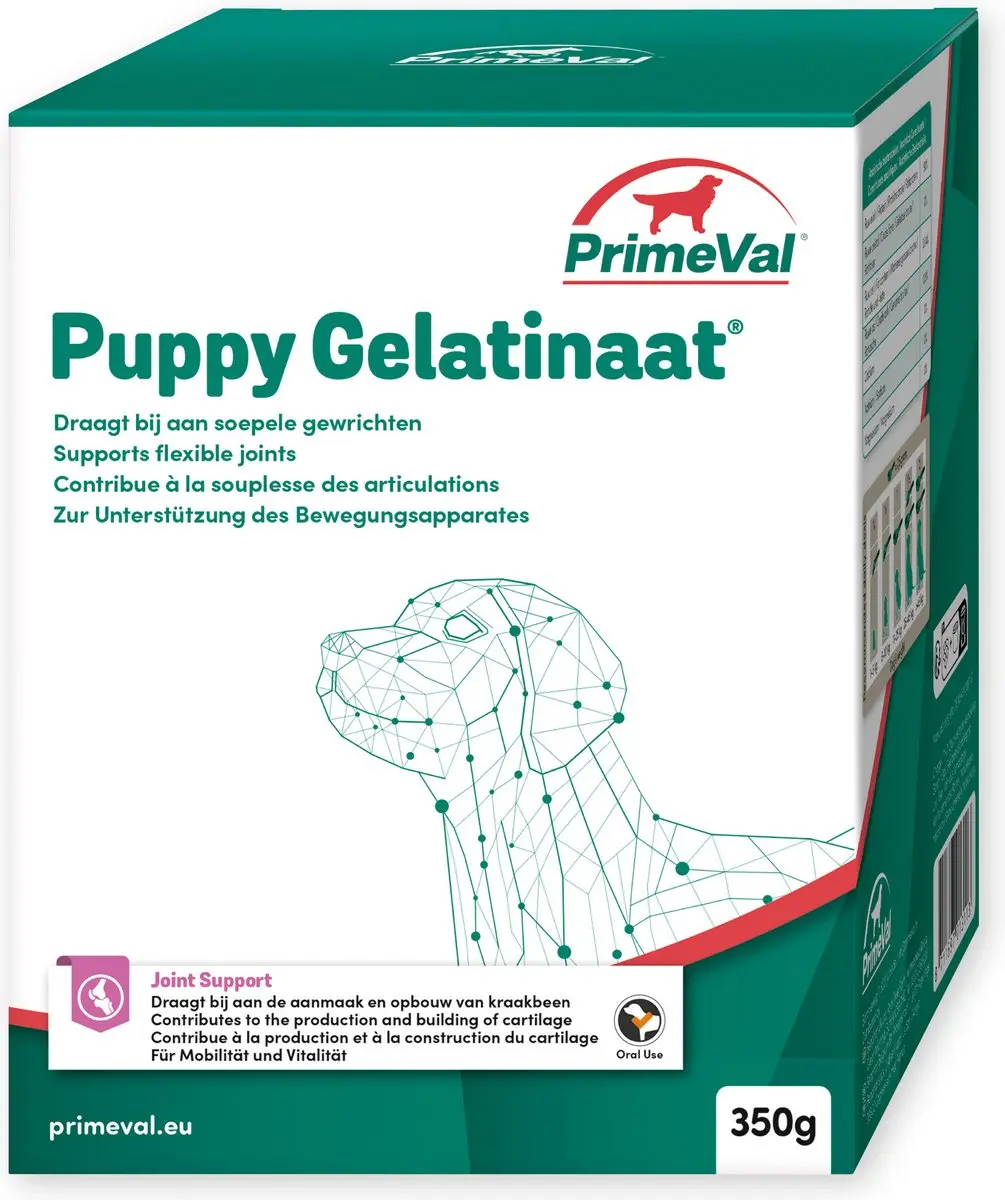 PrimeVal Artrose Gelatinaat Puppy 350g