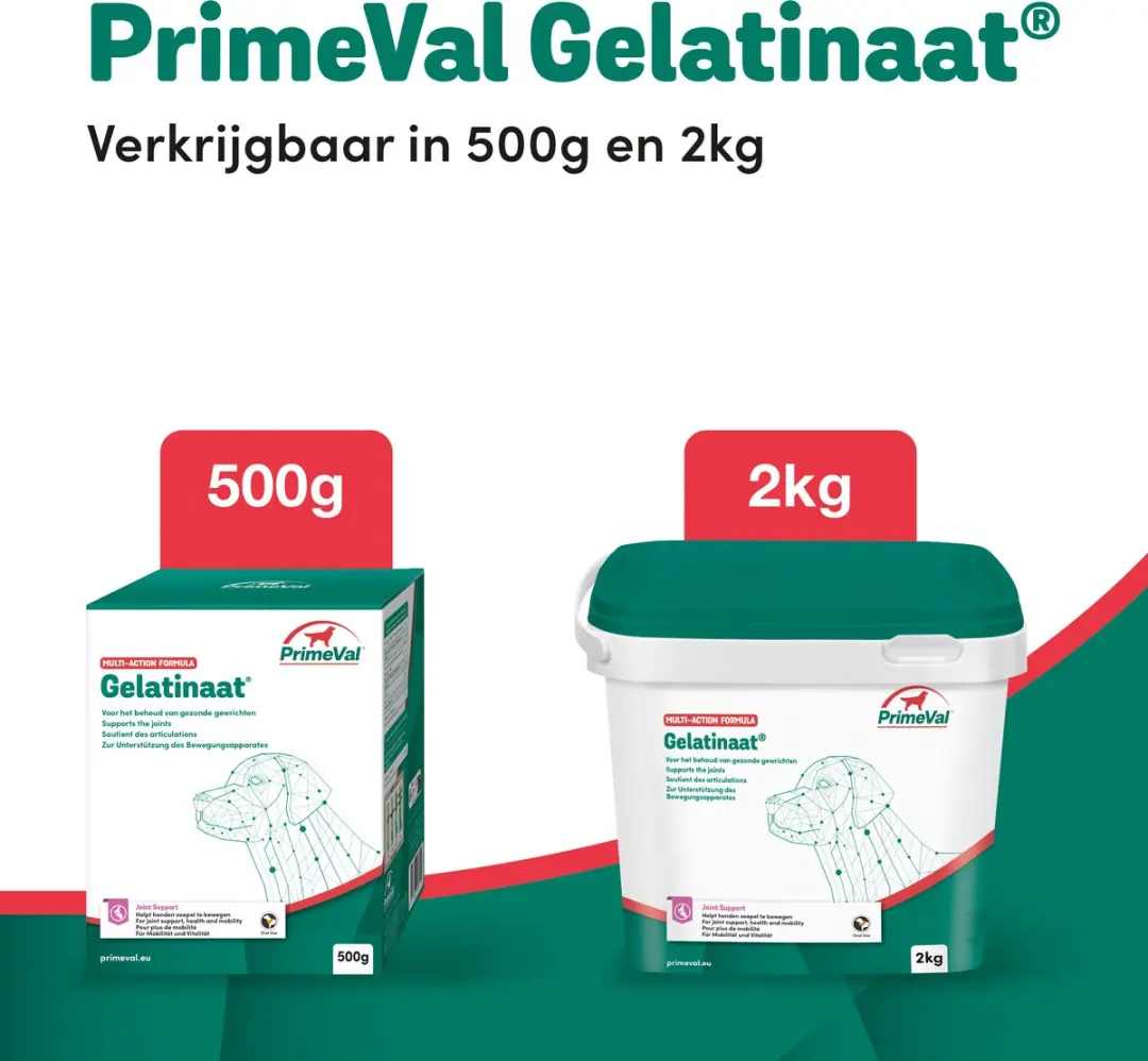 Primeval Artrose Gelatinaat Hond - 2 kg