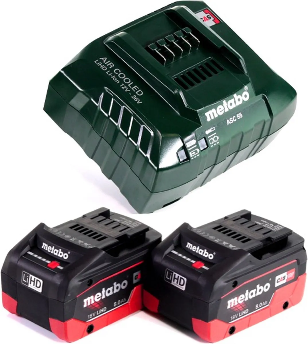 Metabo BH 18 LTX BL 16 Accuboormachine - 18V SDS-plus Brushless - 2x 8,0Ah - afbeelding 3 van 5
