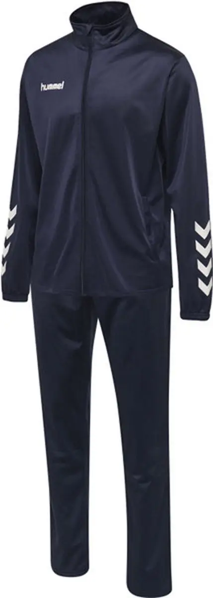Hummel Promo Poly Suit Trainingspak - Navy