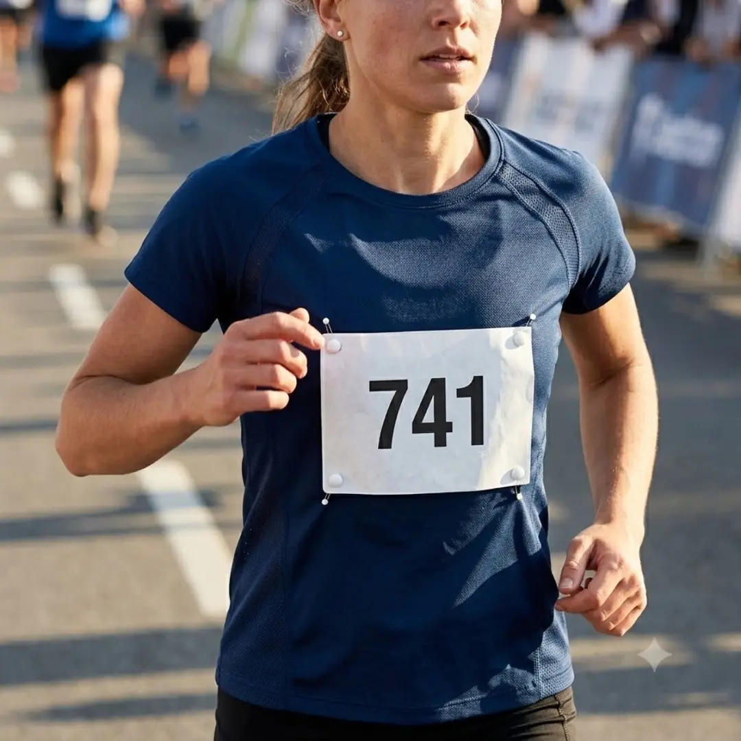 NUVEX Marathon Startnummer Magnetische Gesp Set - 8 Stuks