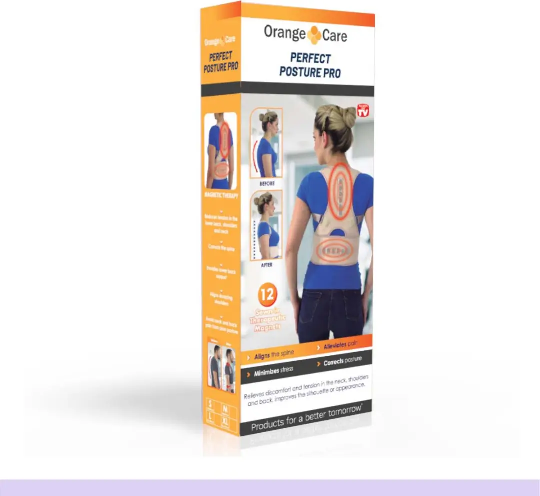 Orange Care Perfect Posture Pro Rugbrace - Maat M - Beige - afbeelding 6 van 6