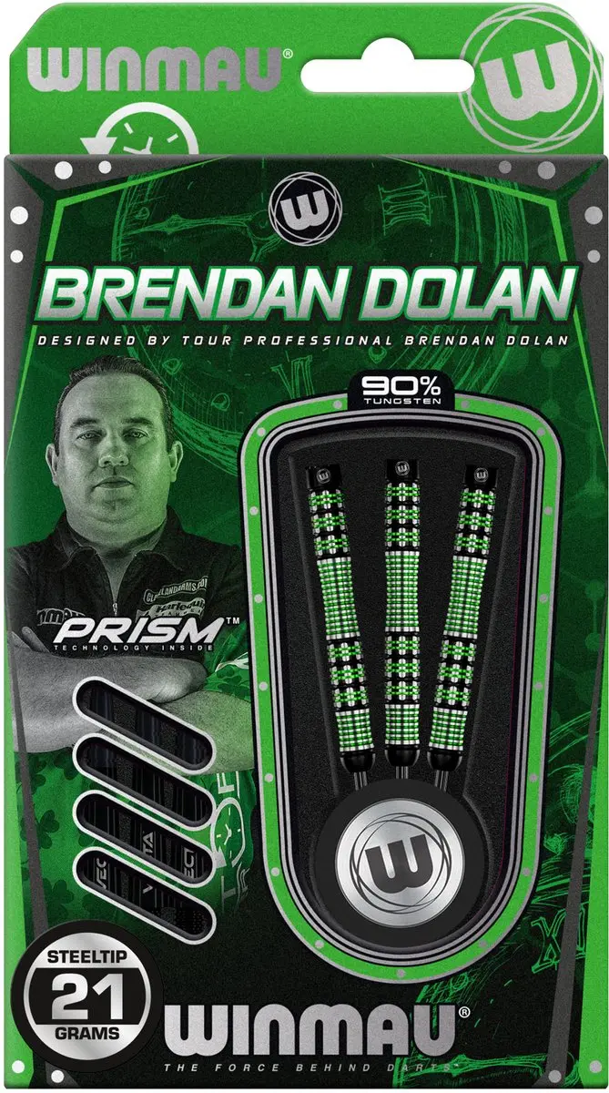 Winmau Brendan Dolan 90% Dartpijlen - 3 Stuks
