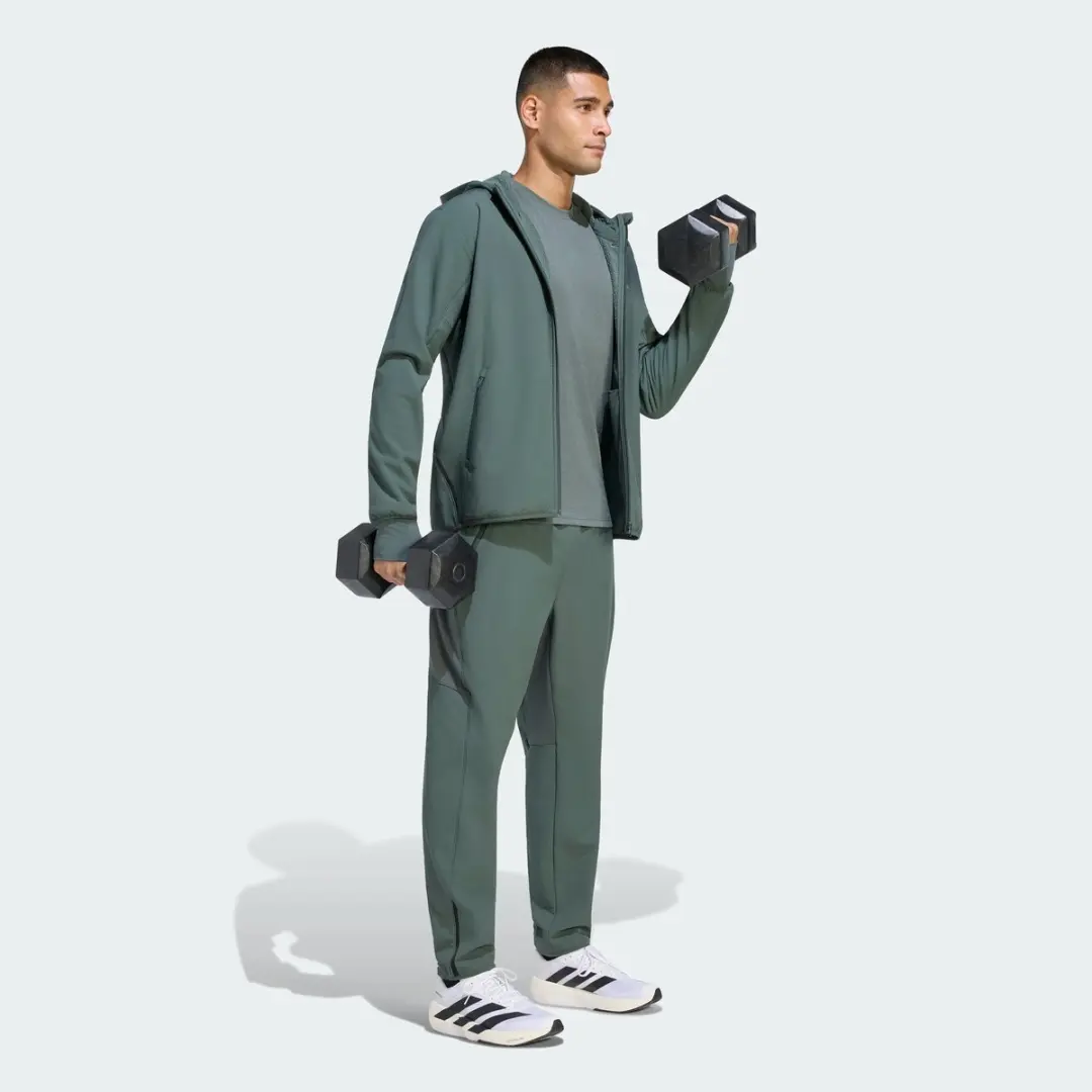 Adidas Performance D4t Climawarm Jack - Heren - Grijs M