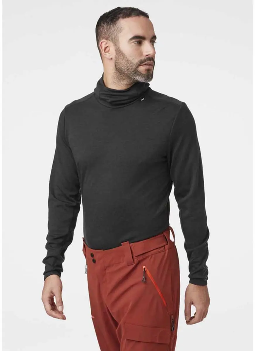 Helly Hansen Lifa Merino Midweight Basislaag XL - Zwart
