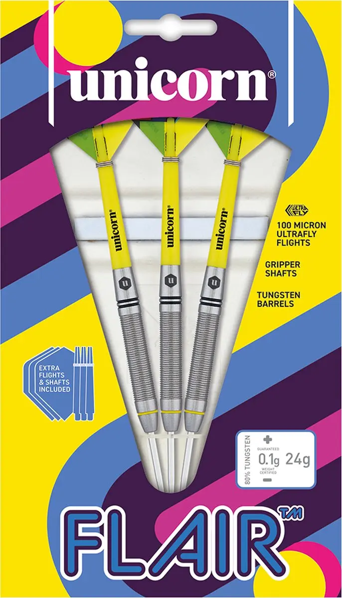 Unicorn Flair 5 Meerkleurig - 24g - 3 Stuks