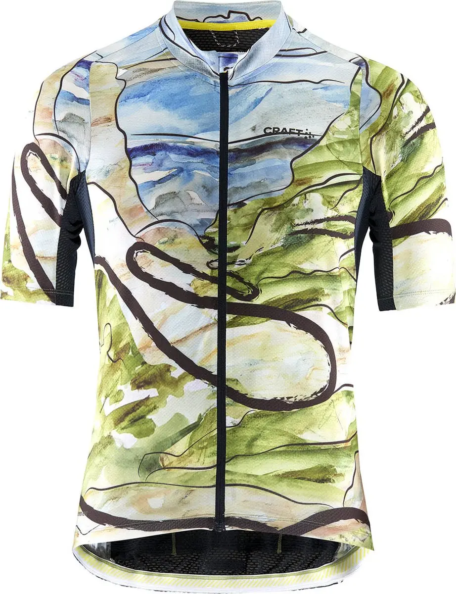 Craft Adv Endur Graphic Fietsshirt Heren - XL - Zwart