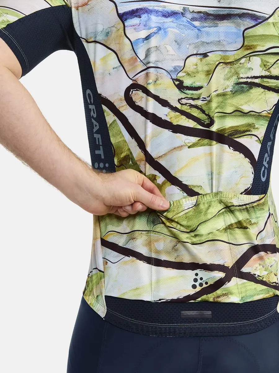 Craft Adv Endur Graphic Fietsshirt Heren - XL - Zwart
