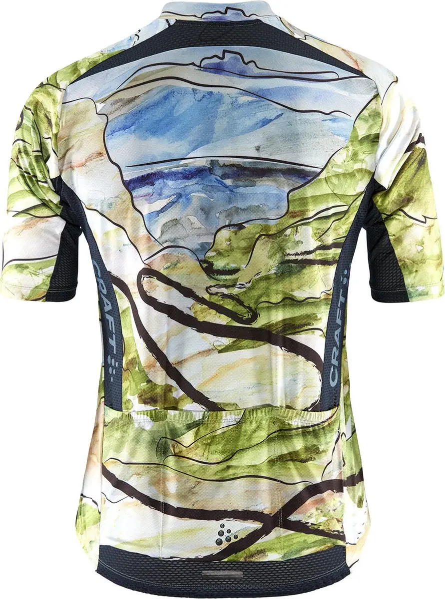 Craft Adv Endur Graphic Fietsshirt Heren - XL - Zwart