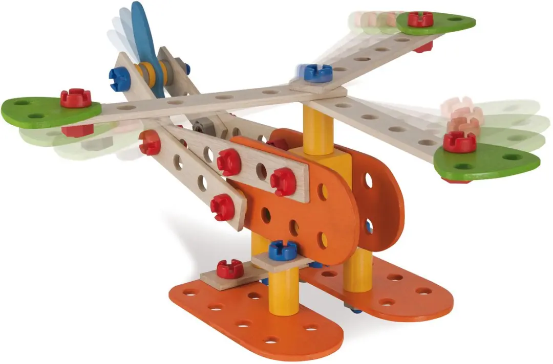 Heros Constructor Dubbeldekker - 85 Onderdelen - 4 Minifiguren - Multicolor