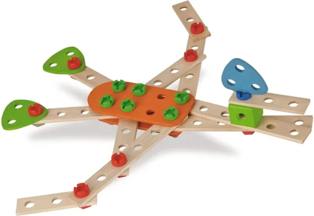 Heros Constructor Dubbeldekker - 85 Onderdelen - 4 Minifiguren - Multicolor - afbeelding 6 van 6