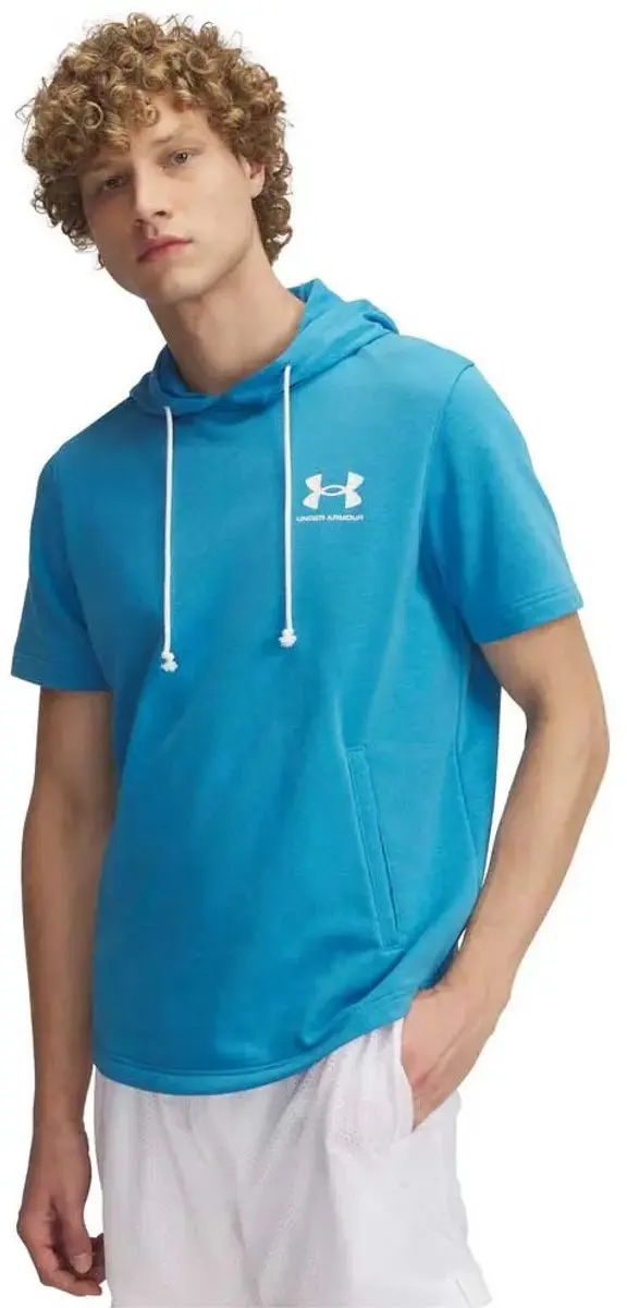 Under Armour Rival Terry Hoodie M - Ether Blue