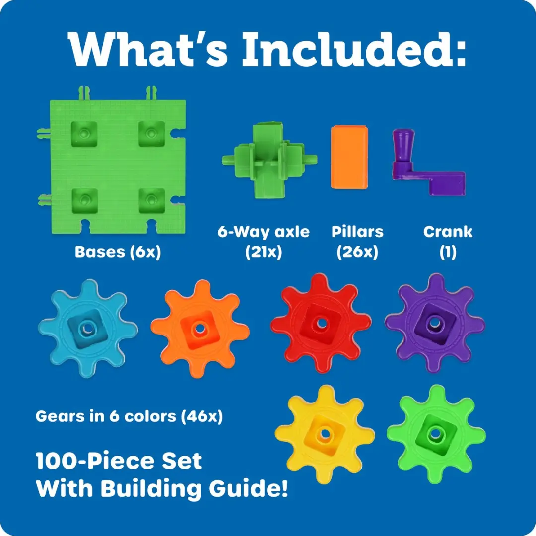 Learning Resources Gears Luxe Bouwset 9162 - Multikleur - afbeelding 2 van 6