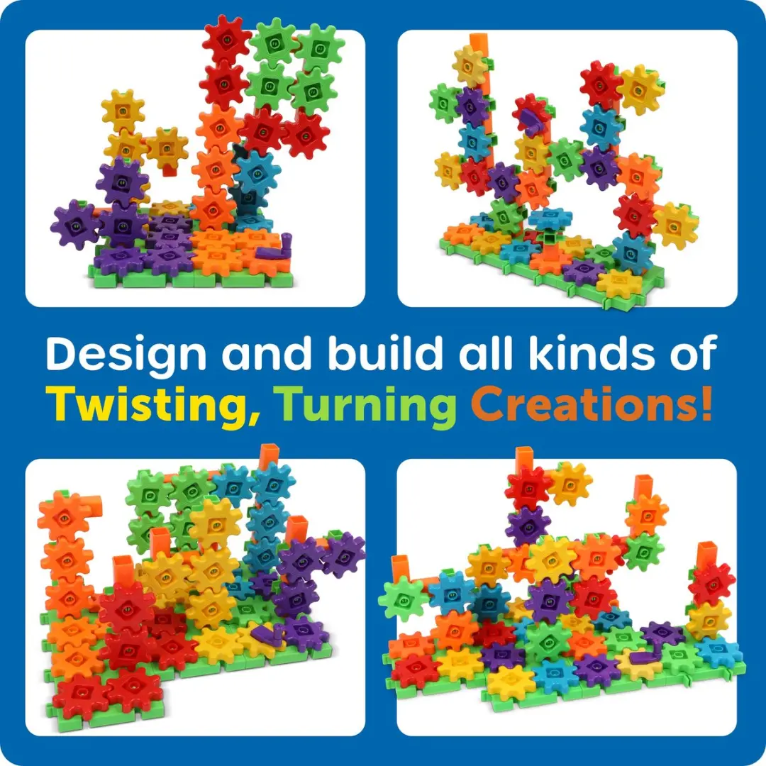Learning Resources Gears Luxe Bouwset 9162 - Multikleur - afbeelding 5 van 6