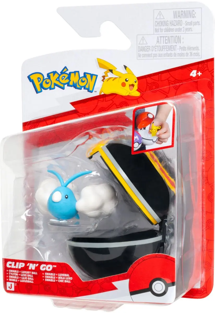 Pokémon Clip 'N' Go Swablu Luxury Ball