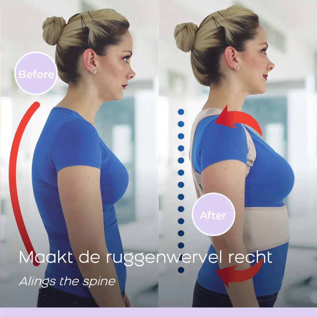 Orange Care Perfect Posture Pro Rugbrace XL - Beige