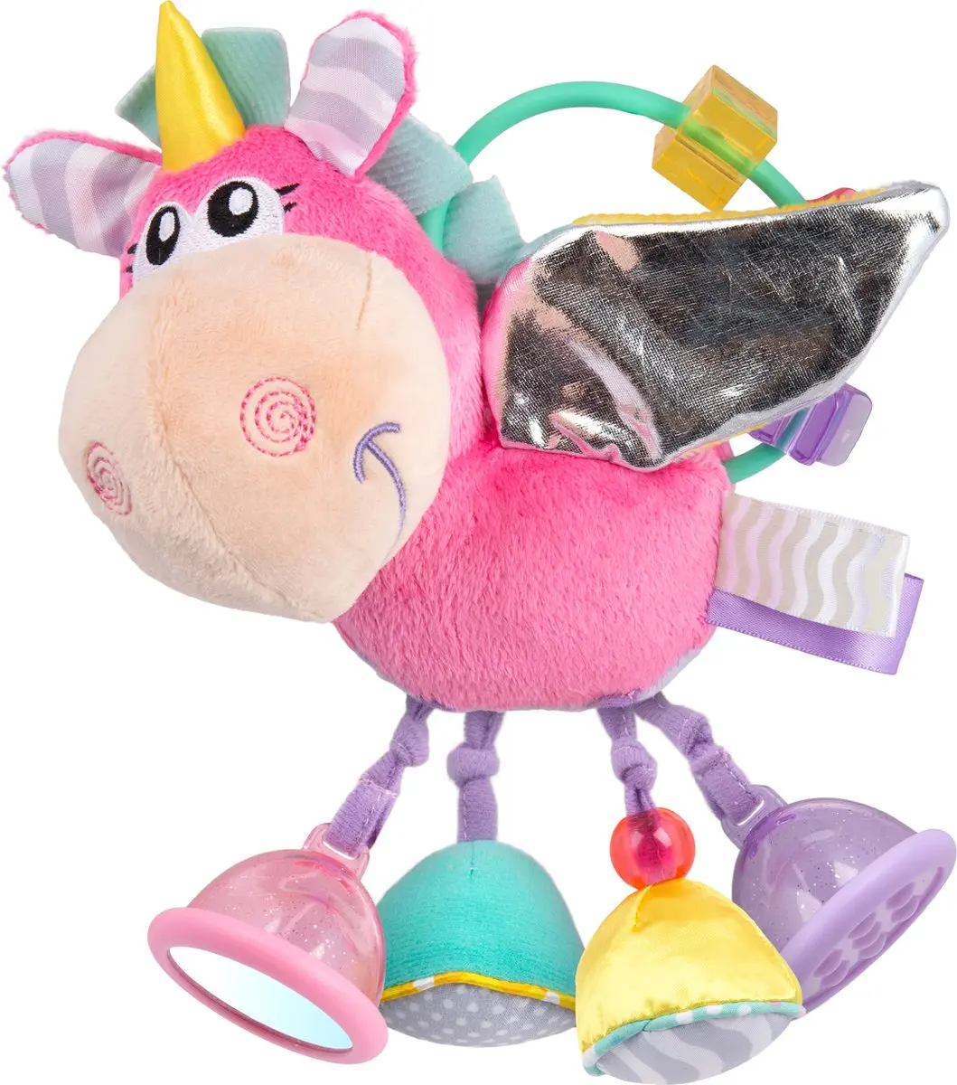 Playgro Clip Clop Rammelaar Unicorn Roze