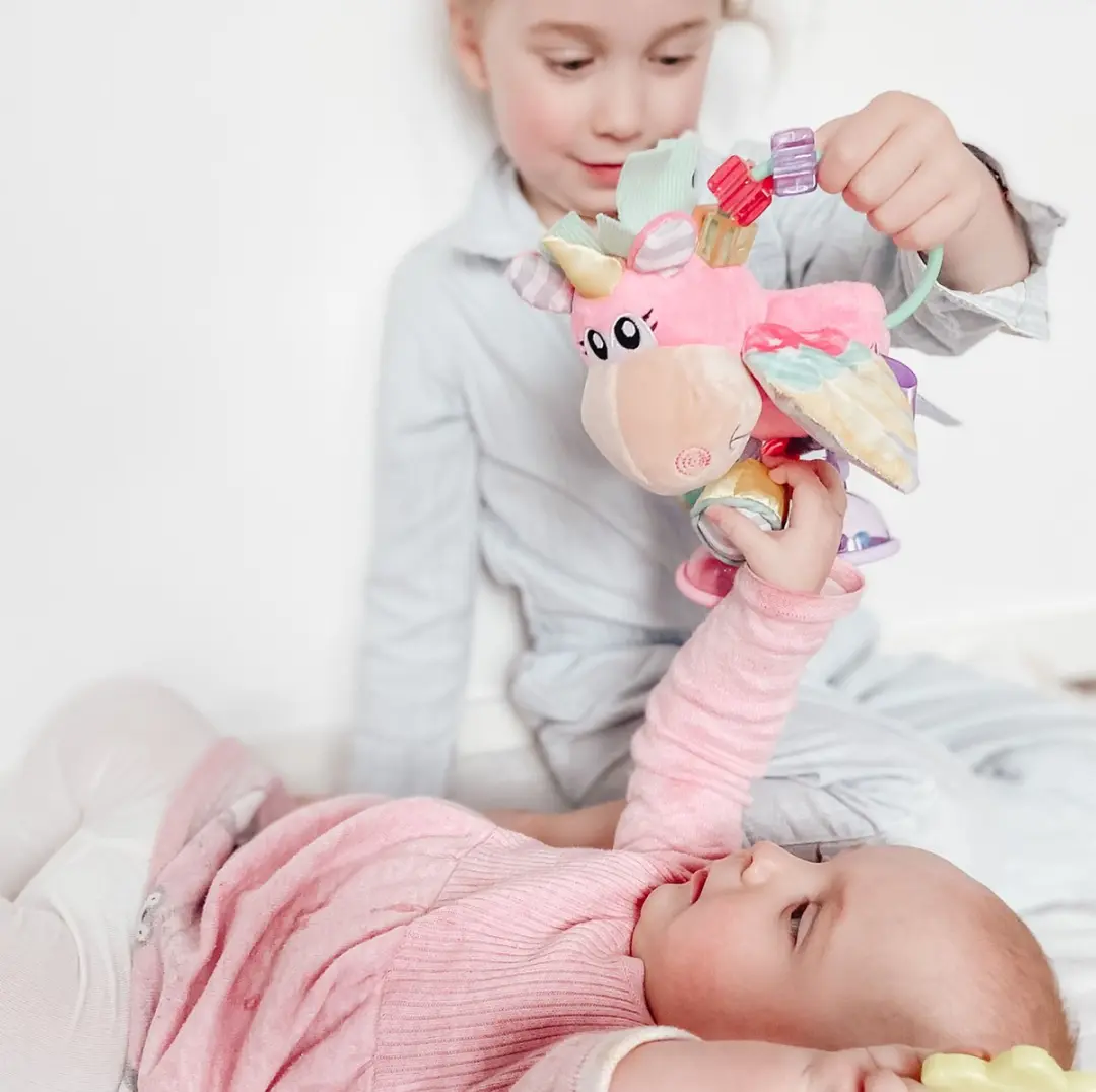 Playgro Clip Clop Rammelaar Unicorn Roze