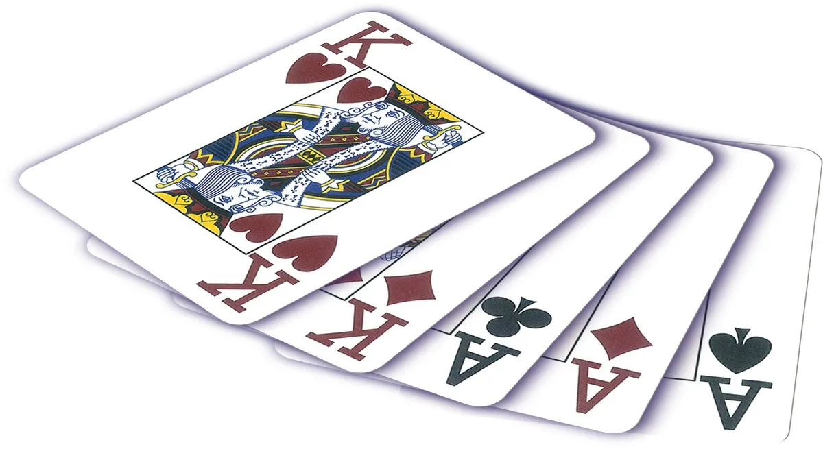 Tactic Pro Poker Plastic Speelkaarten 03133 - 8 Spelers