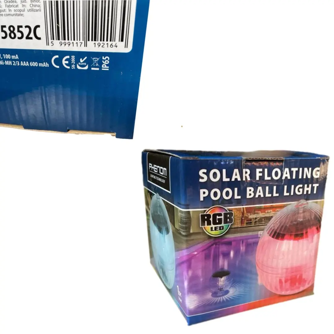Delight Solar Disco Lamp IP65 - Zwembadverlichting Multicolor - afbeelding 6 van 6