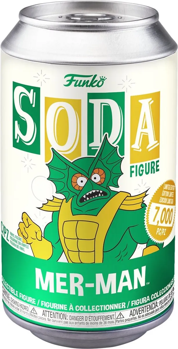 Funko Vinyl Soda Masters of the Universe Mer-Man Limited Edition
