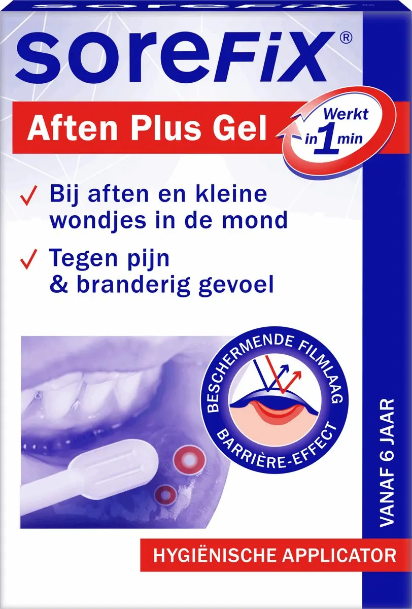 Sorefix Aften Plus Gel 7ml - afbeelding 6 van 6