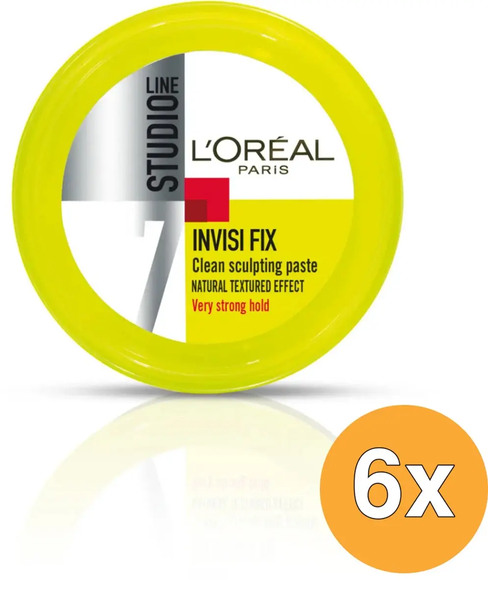 L'Oréal Paris Studio Line Invisi Fix Gel-Paste 6x75ml