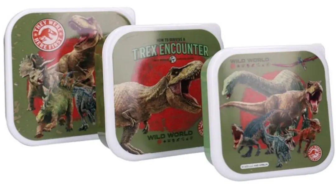Jurassic World Lunchset - Meerkleurig