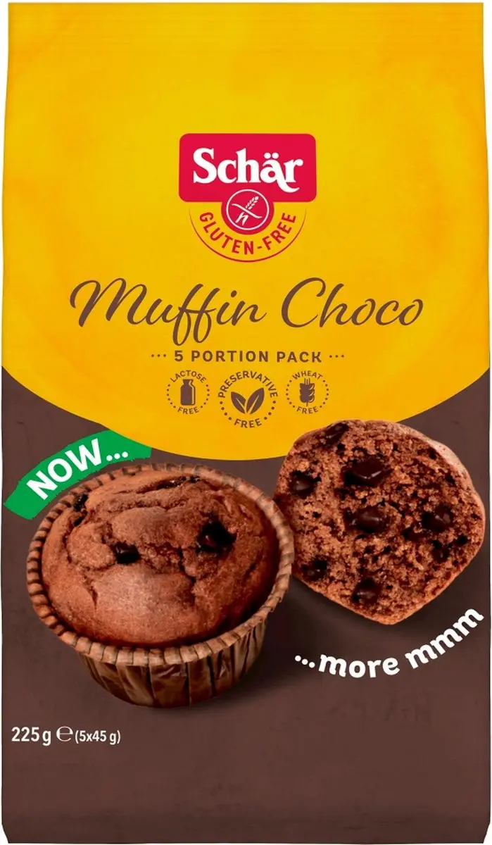 Schar Muffin Choco 225GR