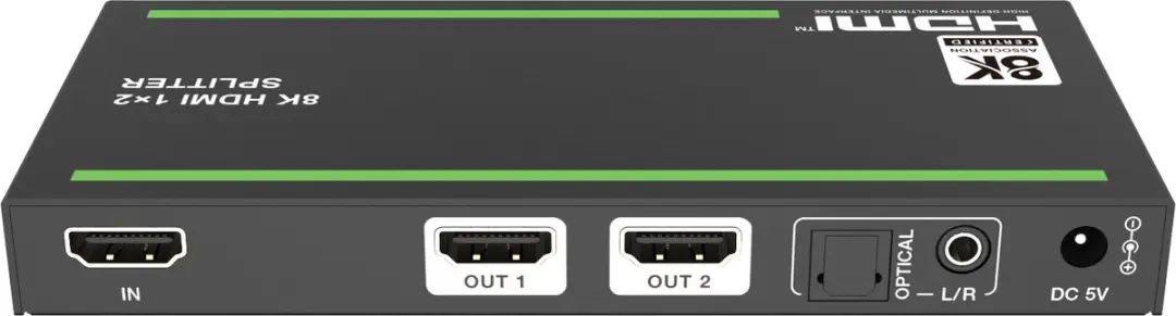 NÖRDIC SGM-251 4K HDMI 2.1 Splitter 1 in 2 uit