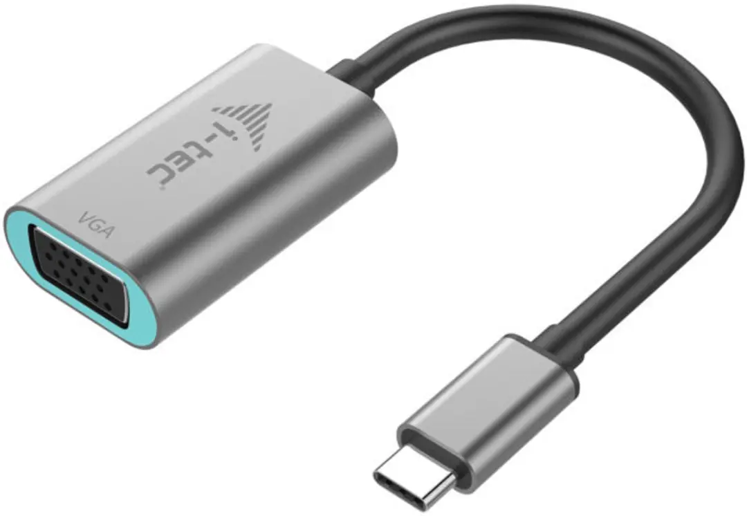 Adapter USB C naar VGA i-Tec C31METALVGA60HZ Grijs