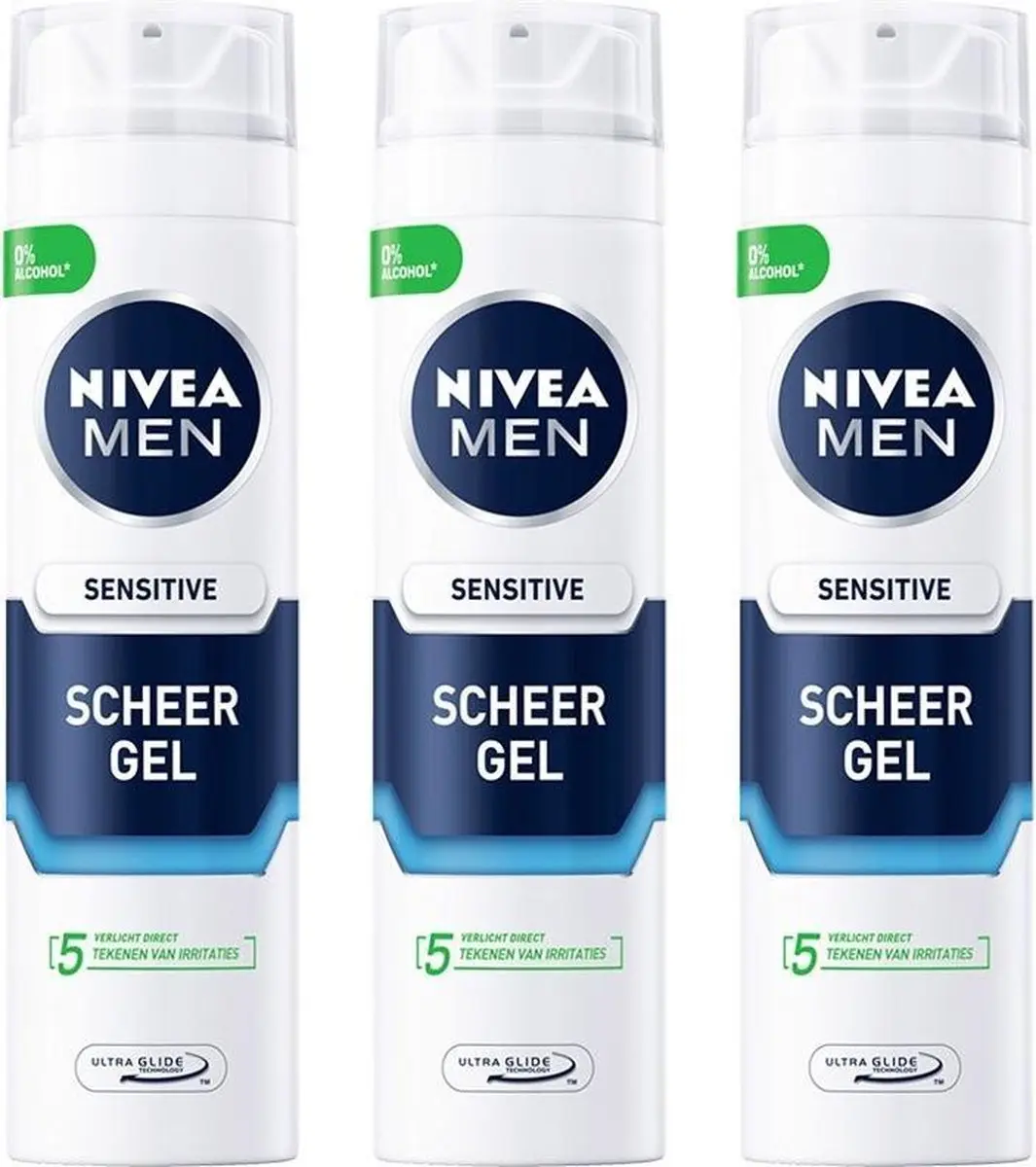 NIVEA Men Sensitive Scheergel 600ml
