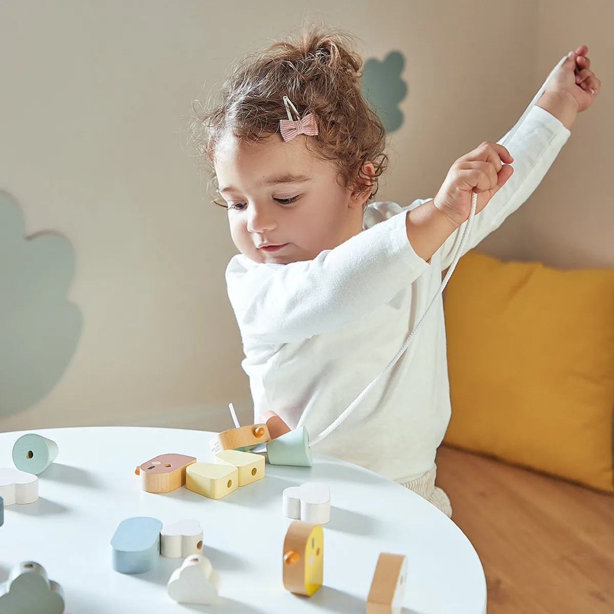 Janod Sweet Cocoon Vogelkralen Set 20 Stuks - Multikleur - afbeelding 6 van 6