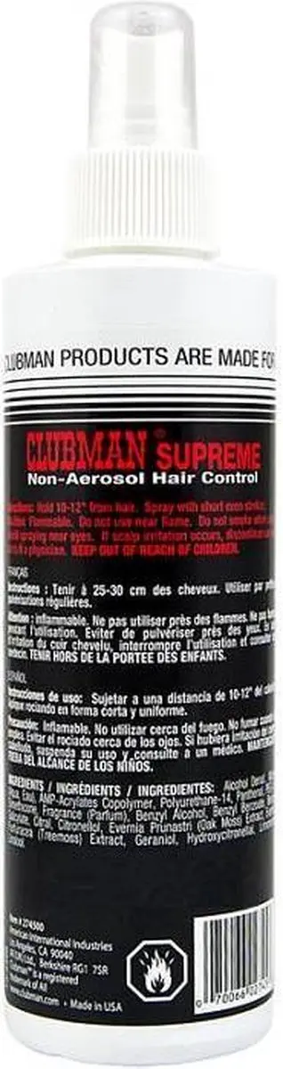 Clubman Pinaud Supreme Haarstyling Spray 237ml
