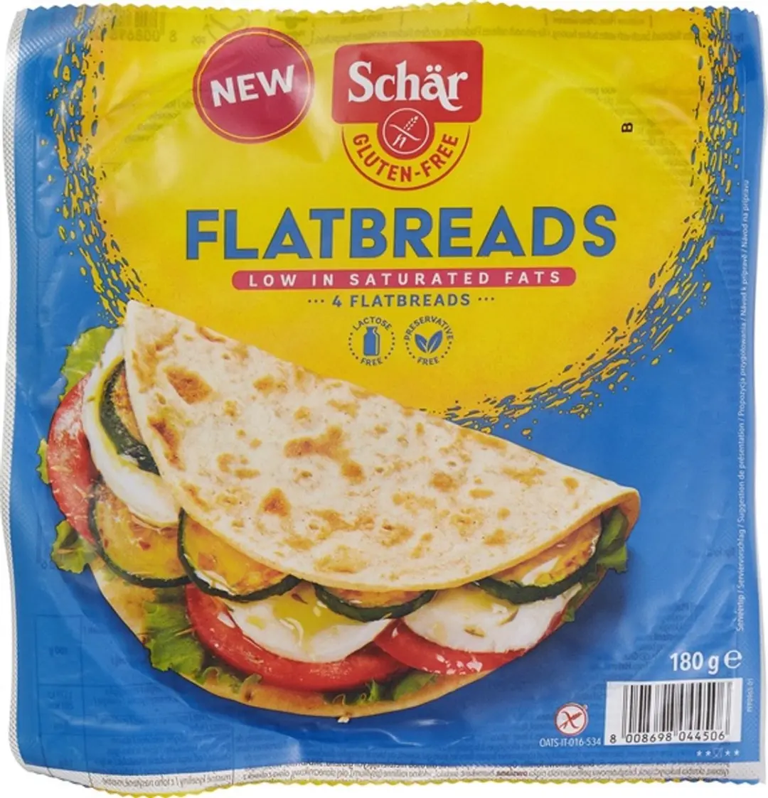 Schar Glutenvrije Flatbreads 180g